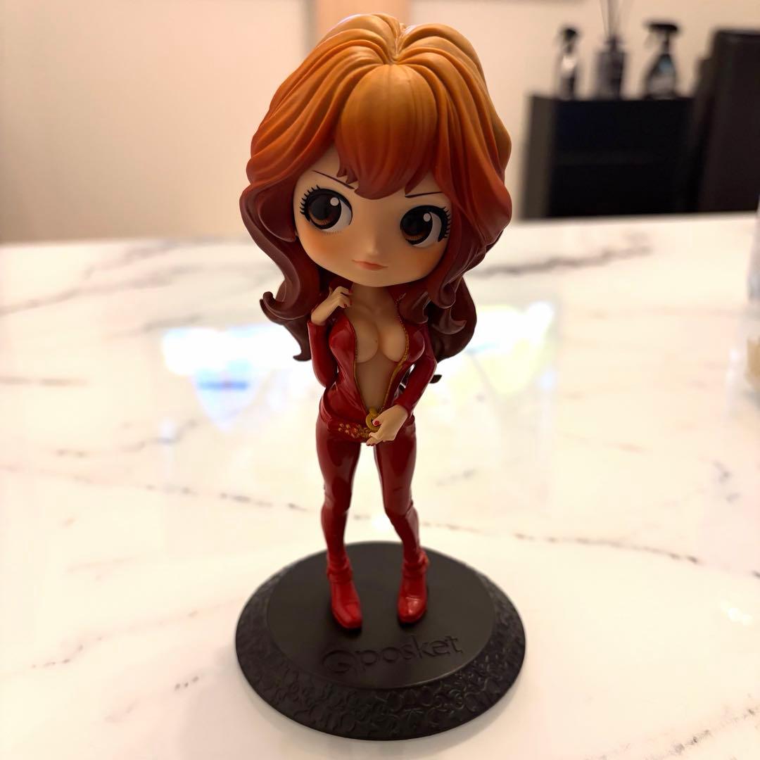 qposket 峰不二子 ルパン三世 フィギュア レッド キューポスケット
