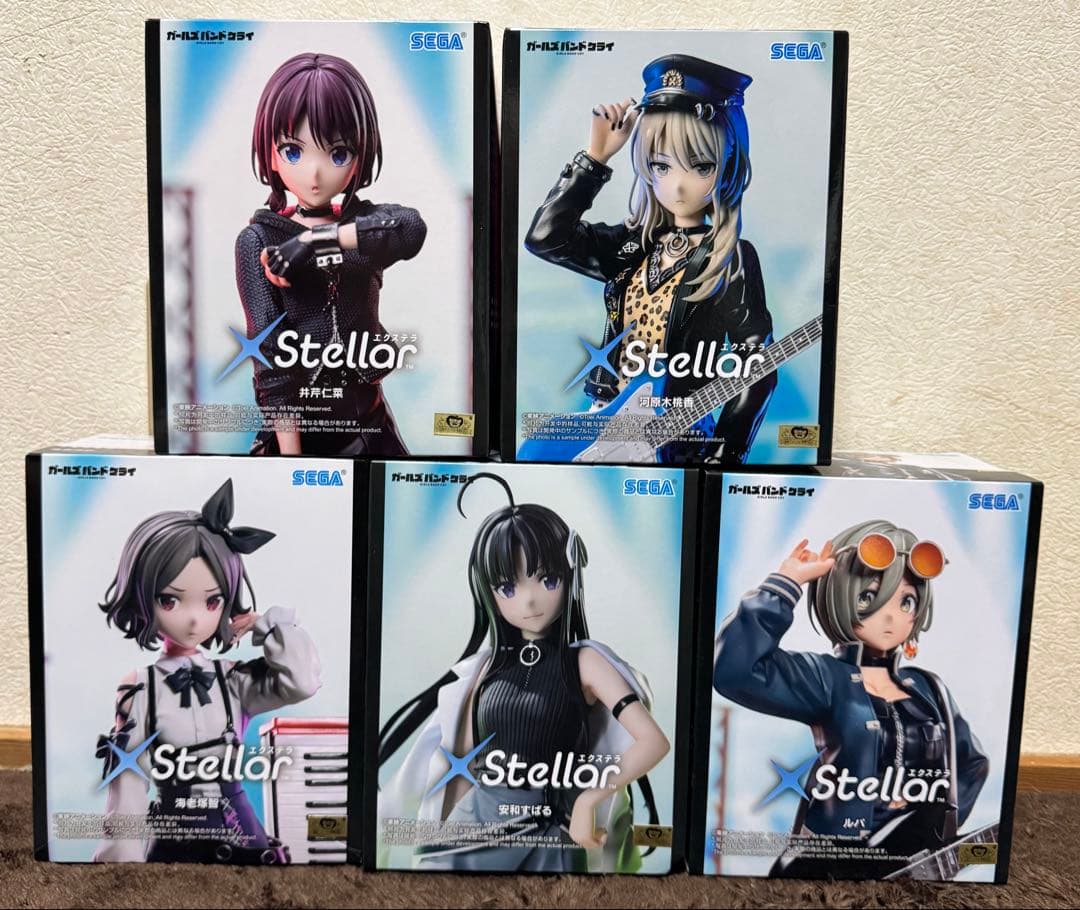 ガールズバンドクライ Xstellar フィギュア 5体セット