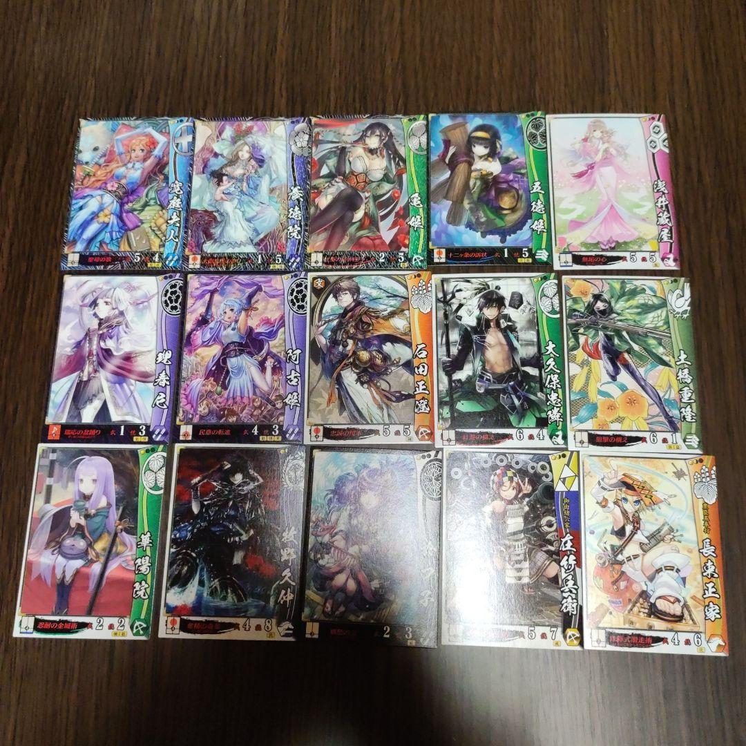 戦国大戦　まとめ売り　カード28枚セット