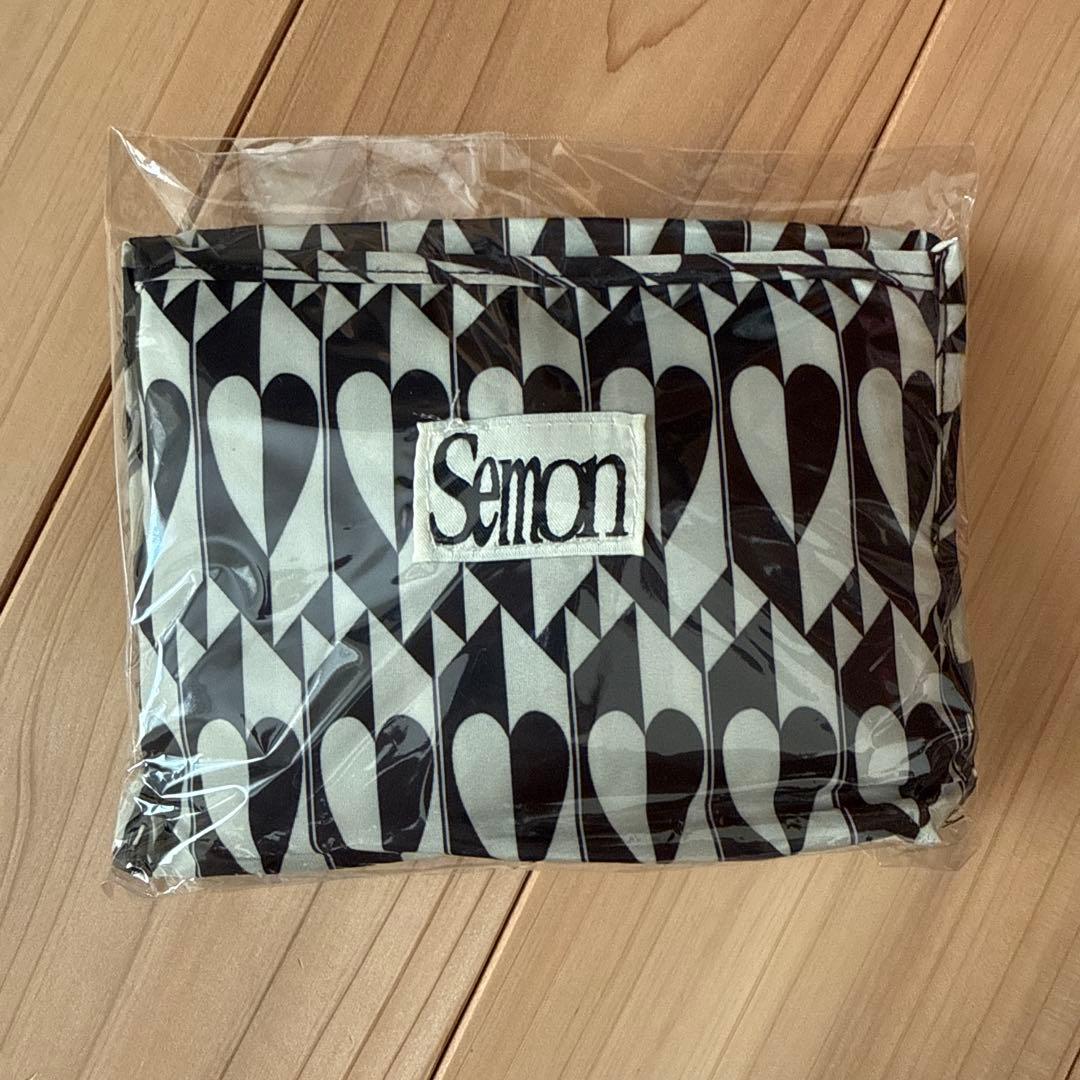 Semon apartment エコバッグ　ミラー　セモン