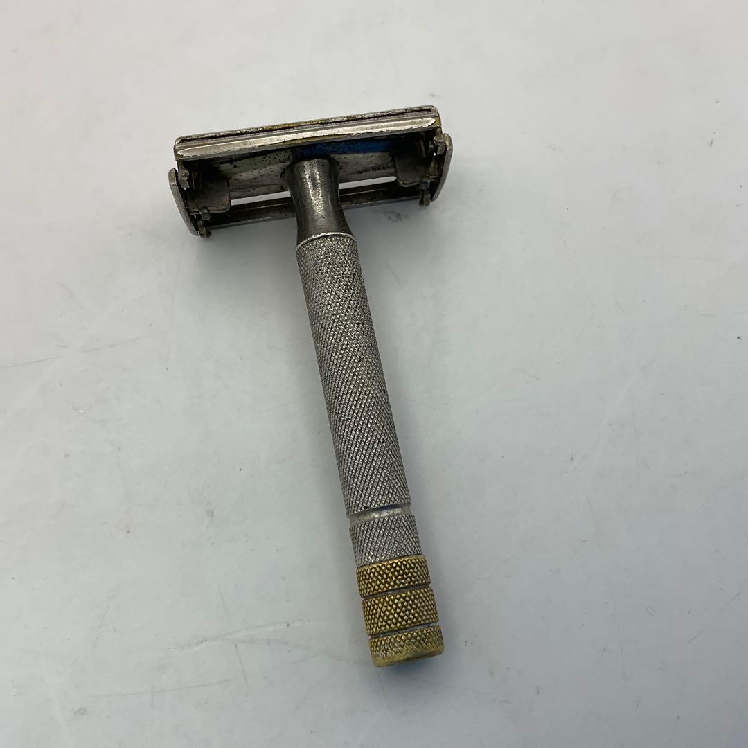 ジレット　アメリカ製　カミソリ　ヴィンテージカミソリ