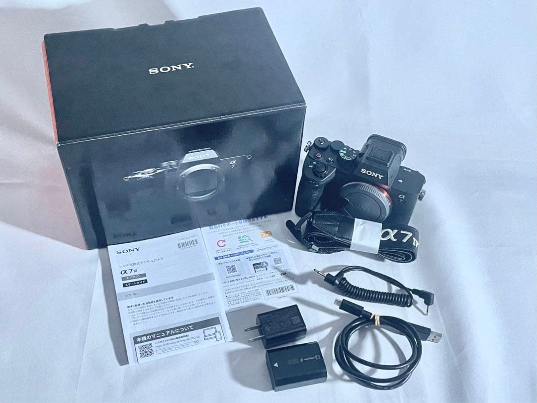 タイムセール1h【極美品】完動品 SONYソニー a7IV ボディおまけ付