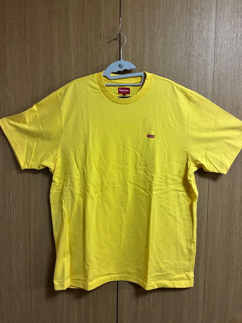 【新品、未使用】Supreme シュプリーム　スモールボックスロゴT イエロー