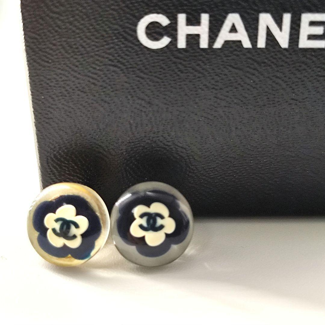 28656✨シャネル フラワー ピアス ココマーク 04S 両耳