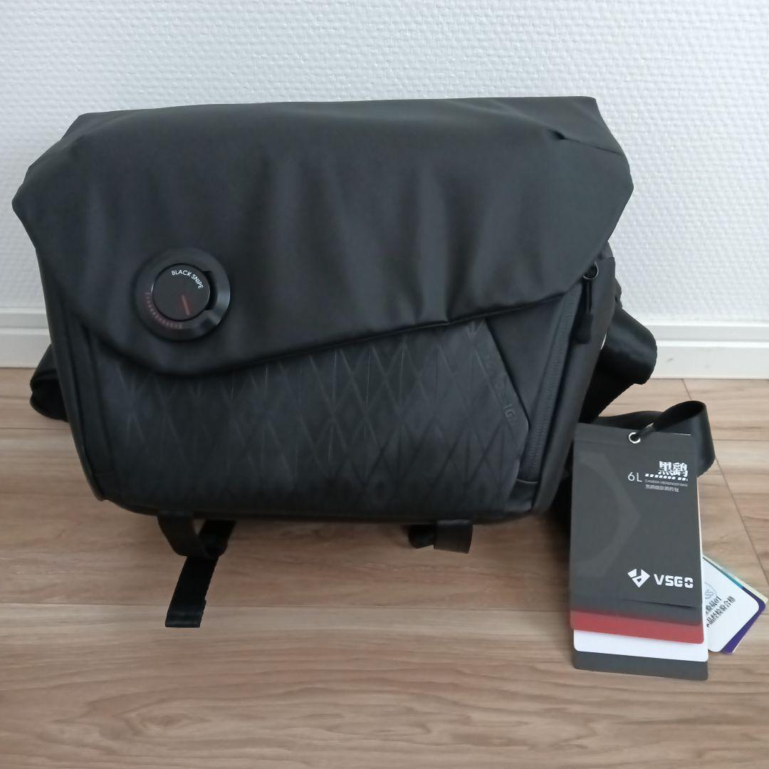 【新品タグ付き】VSGO カメラバッグ ブラックスナイプ V-BP04 6L