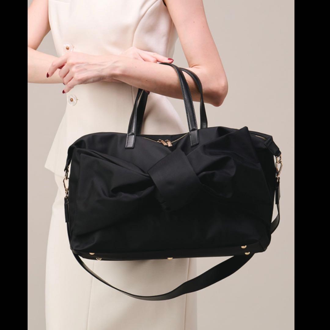 完売品✨JENNE ジェンヌ リボンショルダーバッグ 2WAY 黒 26AW