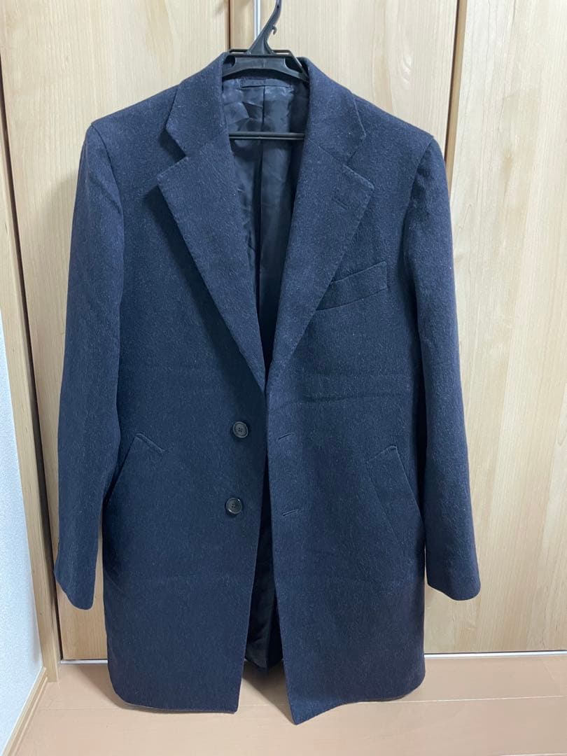 Cesare Gatti チェスターコート ネイビー by メルカリ