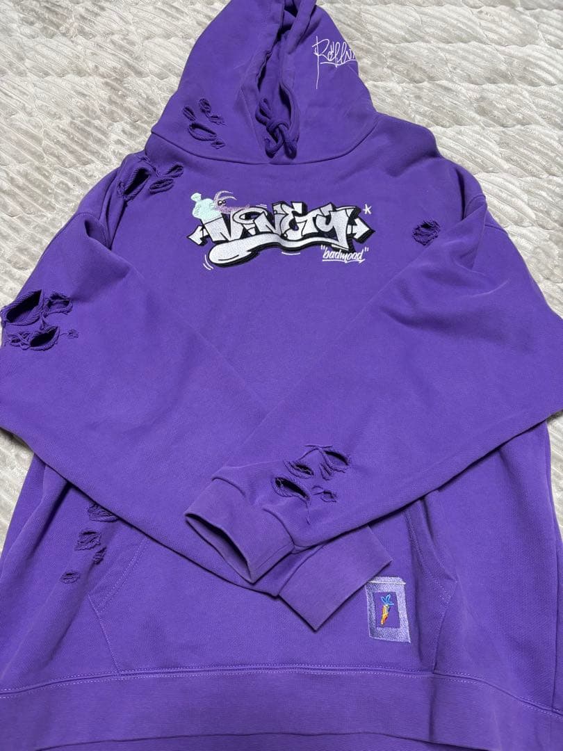 セカオワfukaseコラボ　9090 Badmood Rabbit hoodie