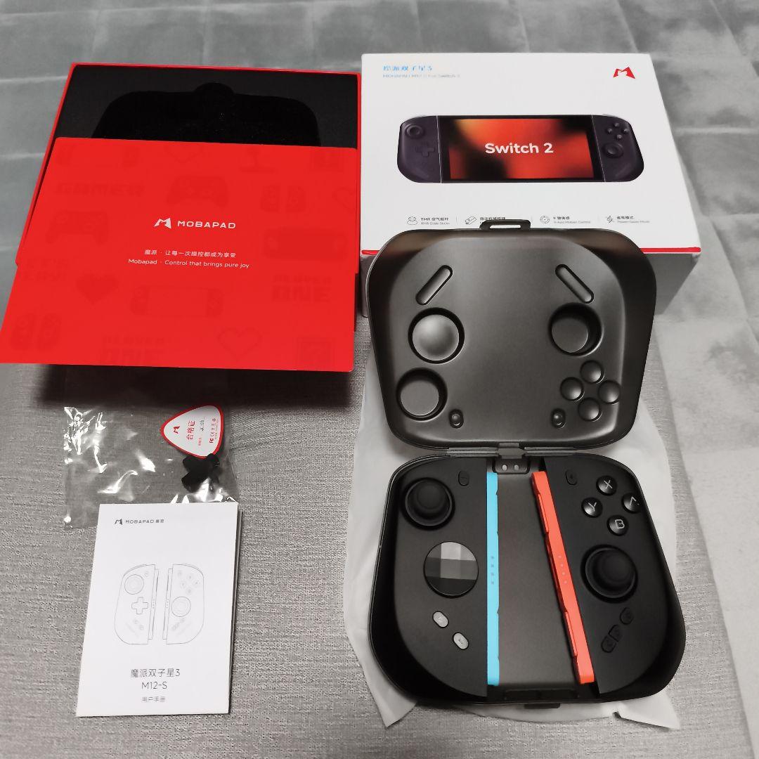 MOBAPAD M12-S Switch2 用 グリップコントローラー ジャイロ