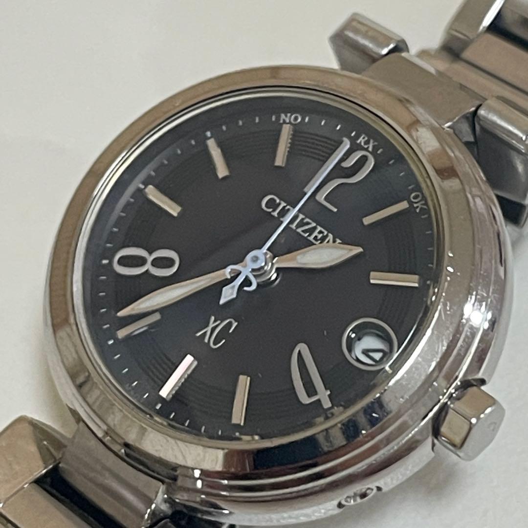 【電波ソーラー】CITIZEN xC クロスシー 腕時計 デイト デュラテクト