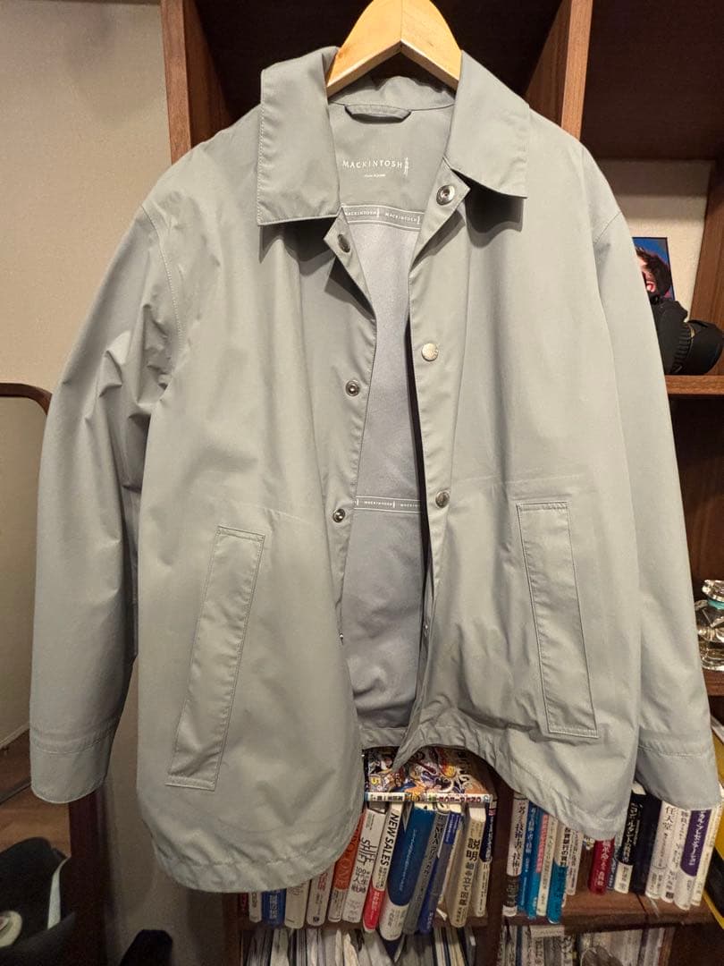 MACKINTOSH ／コーチジャケット/ドローコード 銀ボタン