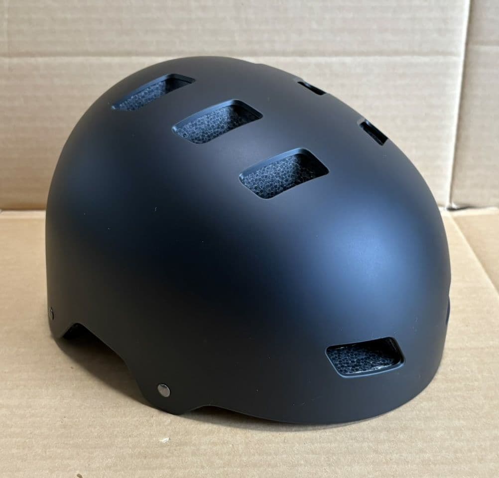 ヘルメット 自転車 スケートボード Lサイズ ブラック ①