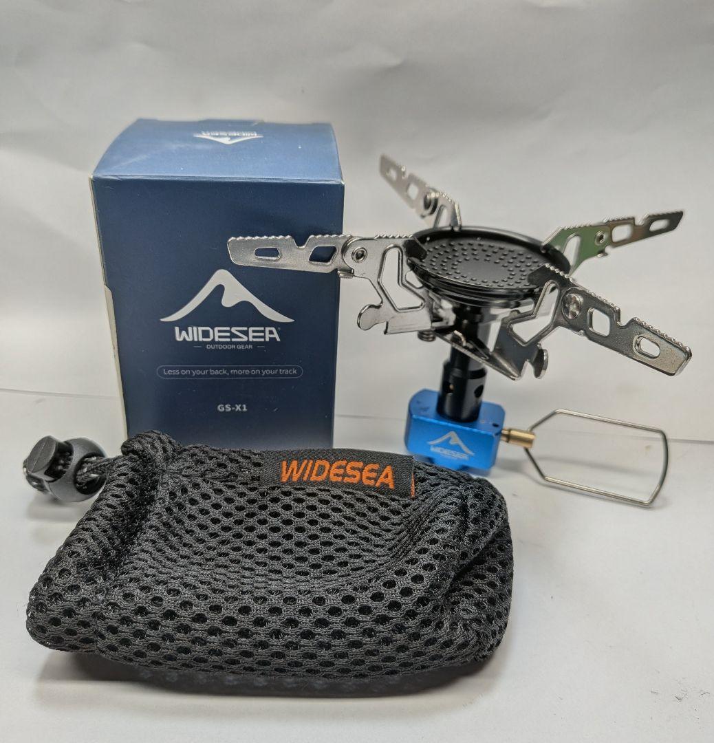 【新品未使用】Widesea GS-X1 シングルバーナー（コンパクトストーブ）