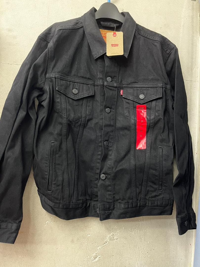 ★新品★リーヴァイス　デニムジャケット　723340144　黒　トラッカー Ｌ