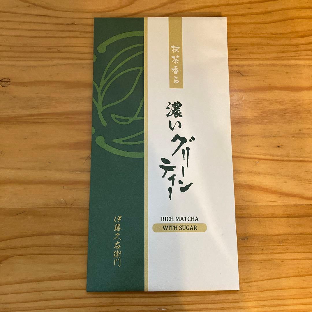 伊藤久右衛門　宇治抹茶濃いグリーンティー 加糖80g