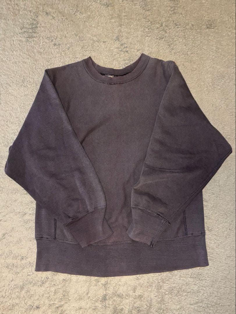 Champion 完全目無し 80sリバースウェーブ USA製 グレー ボロ