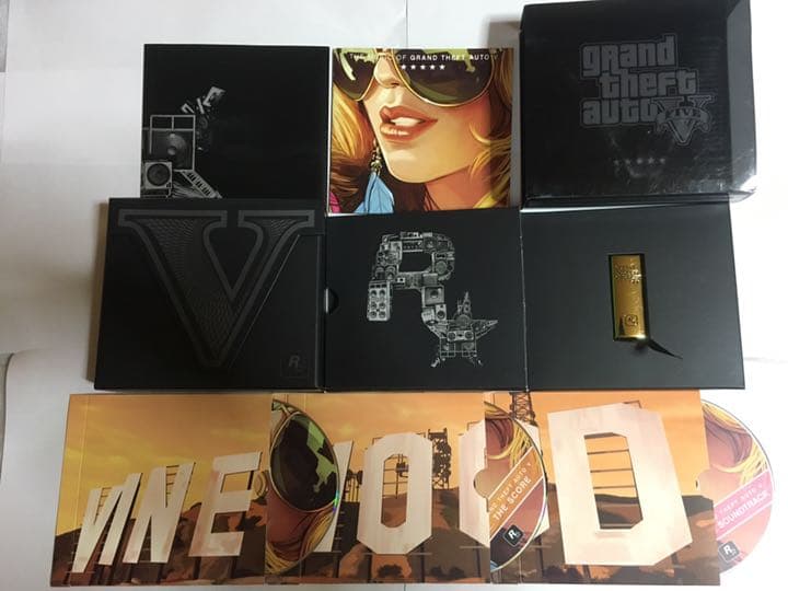 希少 グランドセフトオート5 サウンドトラックCD BOX（限定生産）