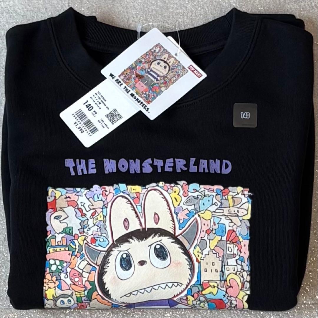 POPMART ✕ ユニクロ ラブブ スウェット シャツ 140