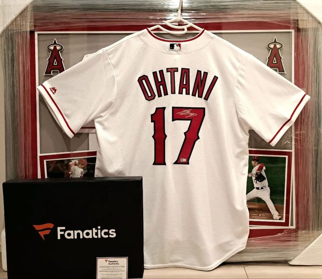 【激レア】大谷翔平選手デビュー前ファーストサイン入りユニフォーム