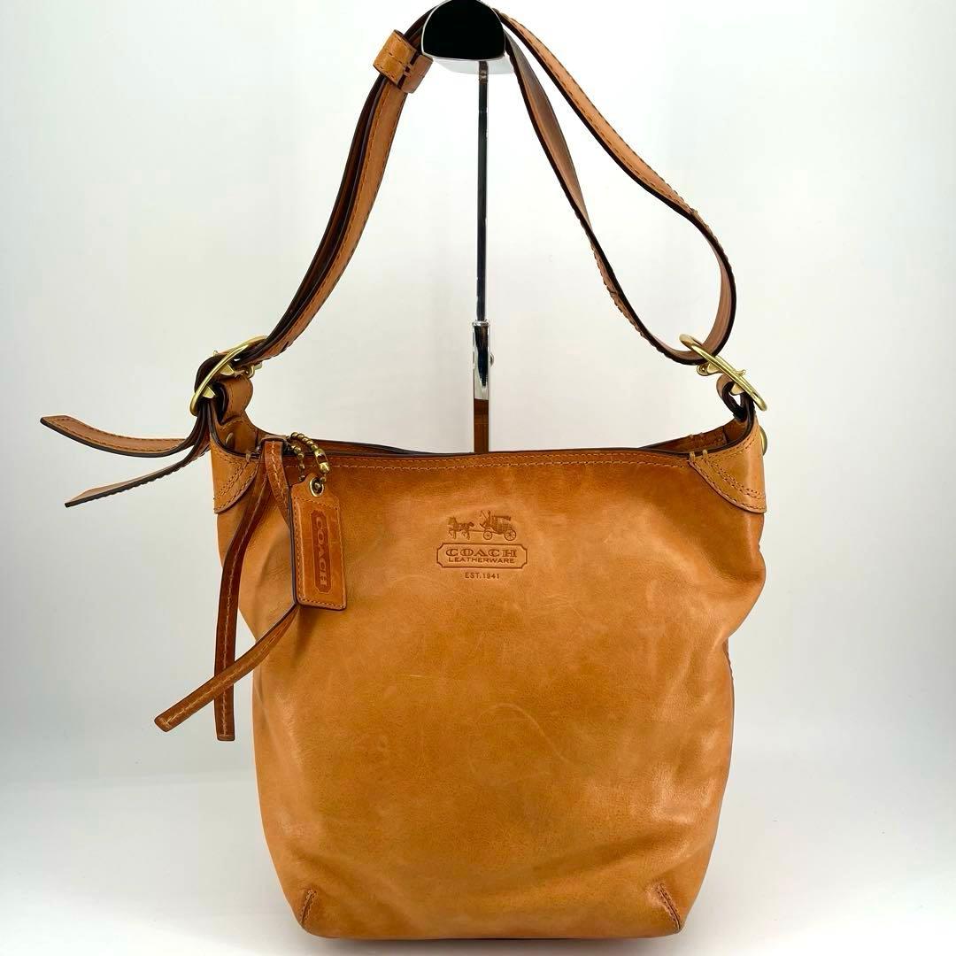 Coach Hobo Horse Carriage Bucket bag y2k
