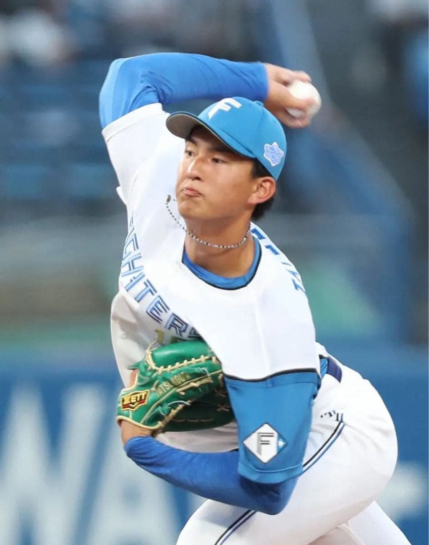プロ支給品　実使用　達孝太選手　ZETT 硬式　グラブ　日本ハムファイターズ