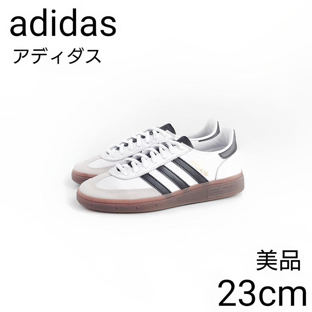 美品 アディダス ハンドボール スペツィアル レザー スニーカー シューズ