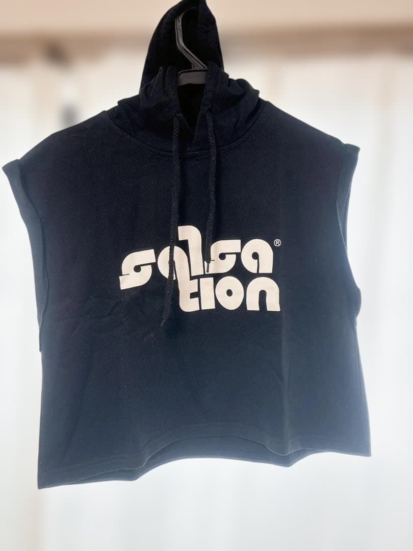 SALSATION 　サルセーション　ノースリーブ 　ブラック Sサイズ　正規品
