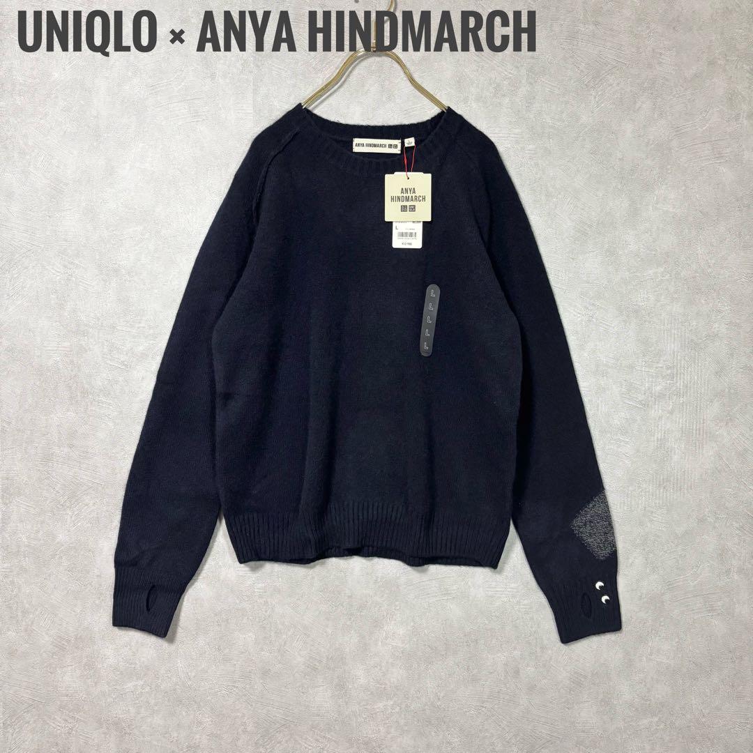 新品　ユニクロ　アニヤ ハインドマーチ　カシミア　100% クルーネックセーター