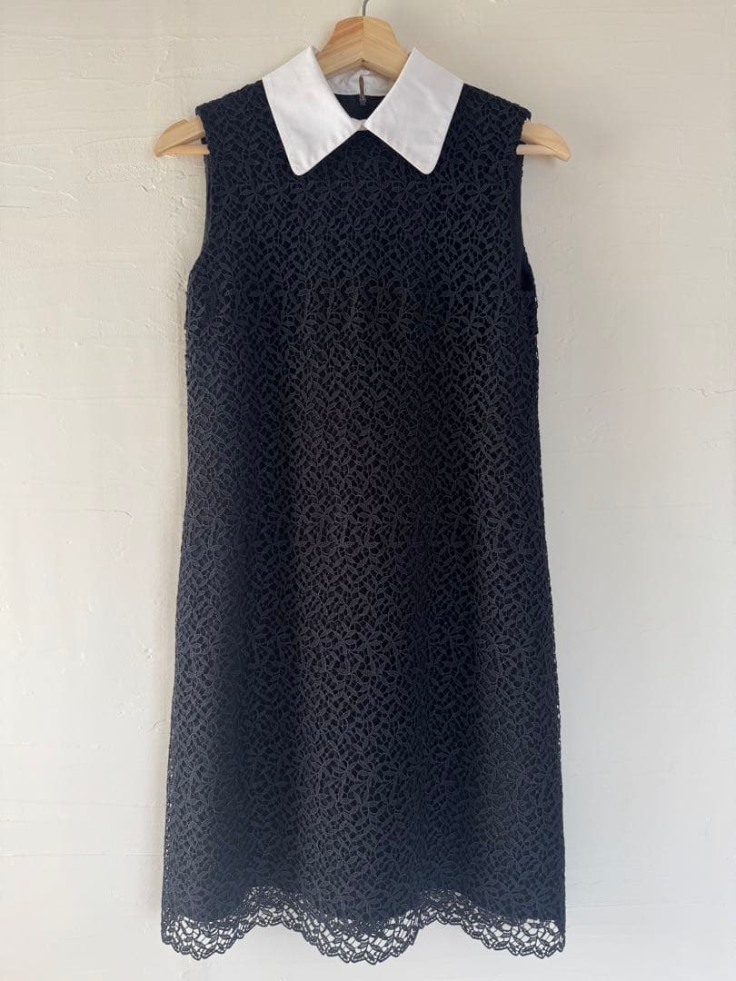 まか様専用　美品♡FOXEY NEWYORK ノースリーブレースワンピース 38