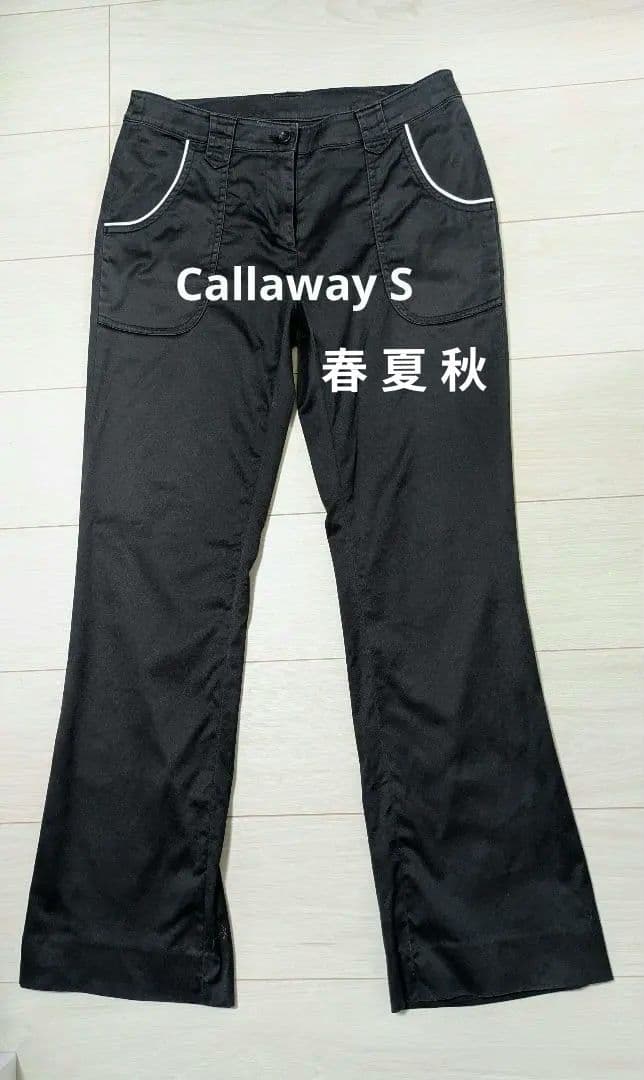 Callaway キャロウェイ レディースゴルフパンツ S ブラック