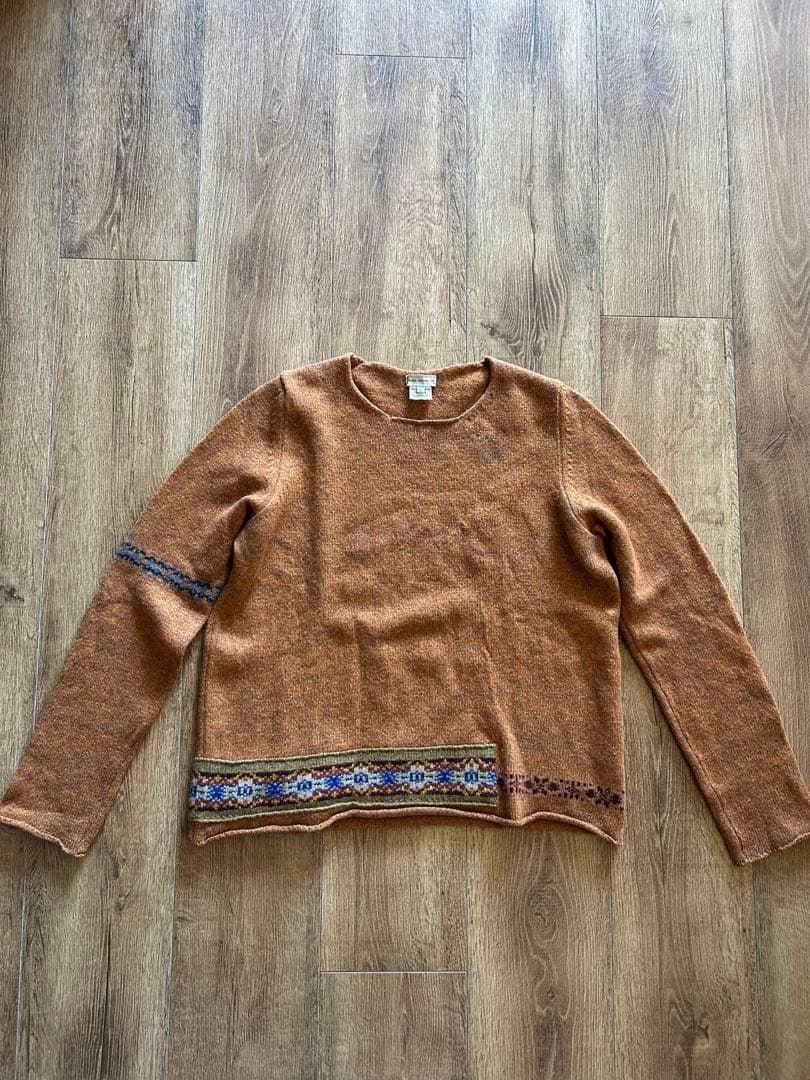 90'sアーカイブ！DRIES VAN NOTENライカ期ウールニット サイズL