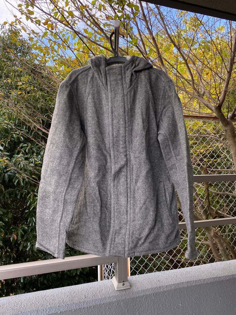 リミフゥ グレーウールジャケット