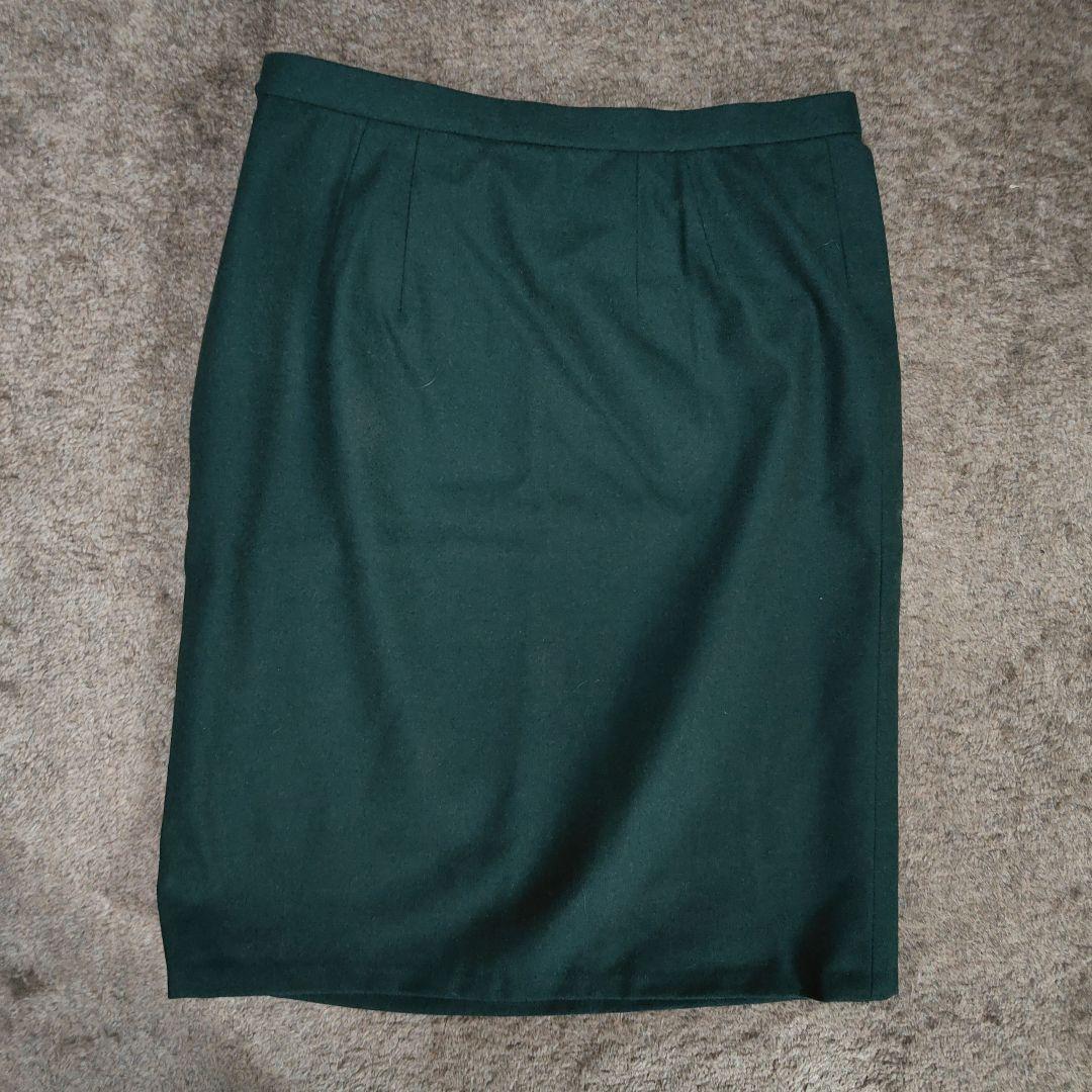 00’s vintage タイトスカート ウール レディースM ひざ丈