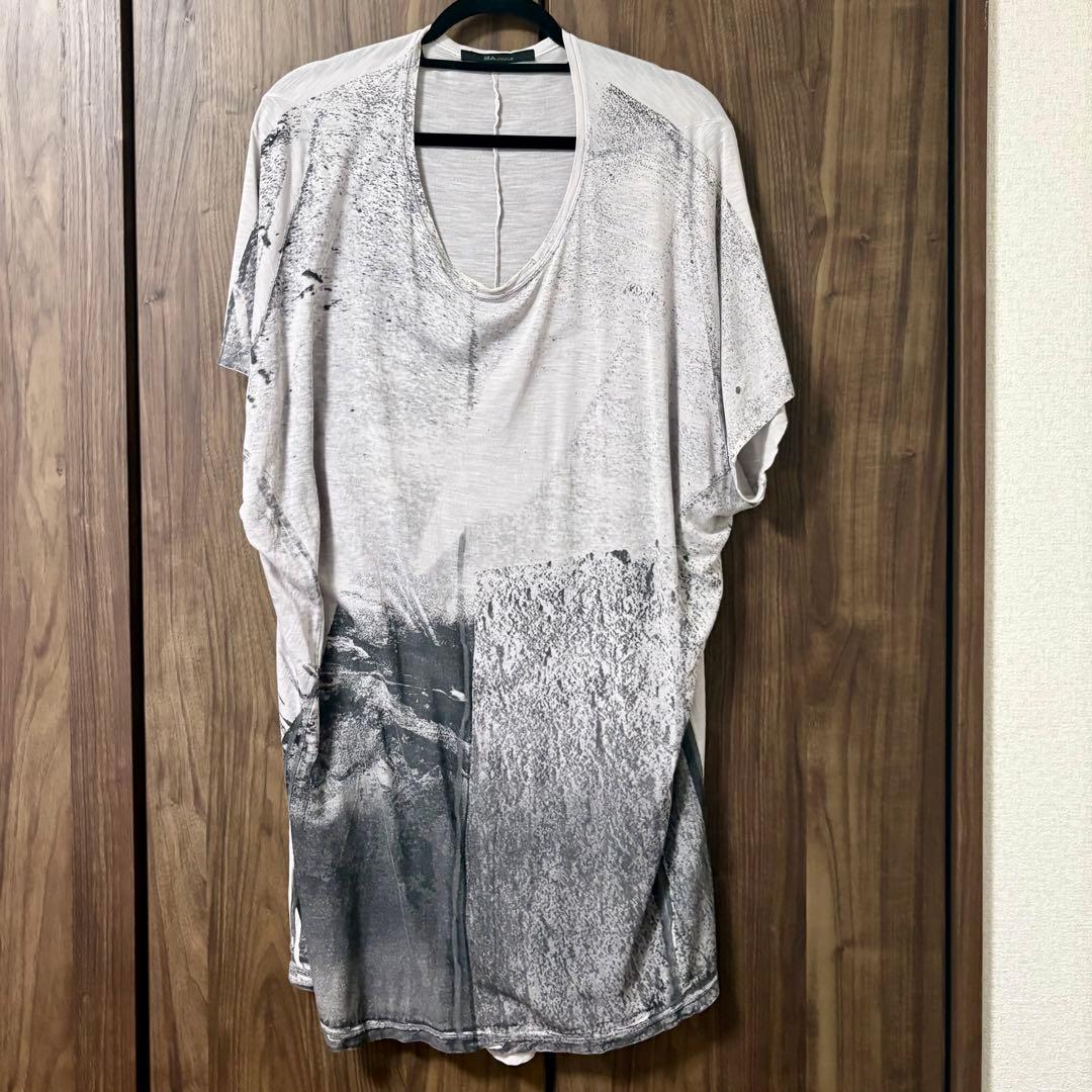 MA_JULIUS 15SS 転写変形カットソー 500CUM23 1
