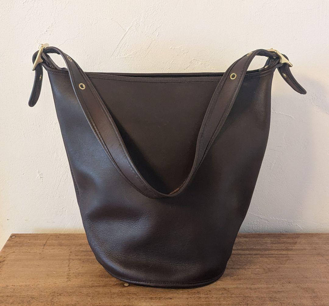 極美品　オールドコーチ　ダークブラウン