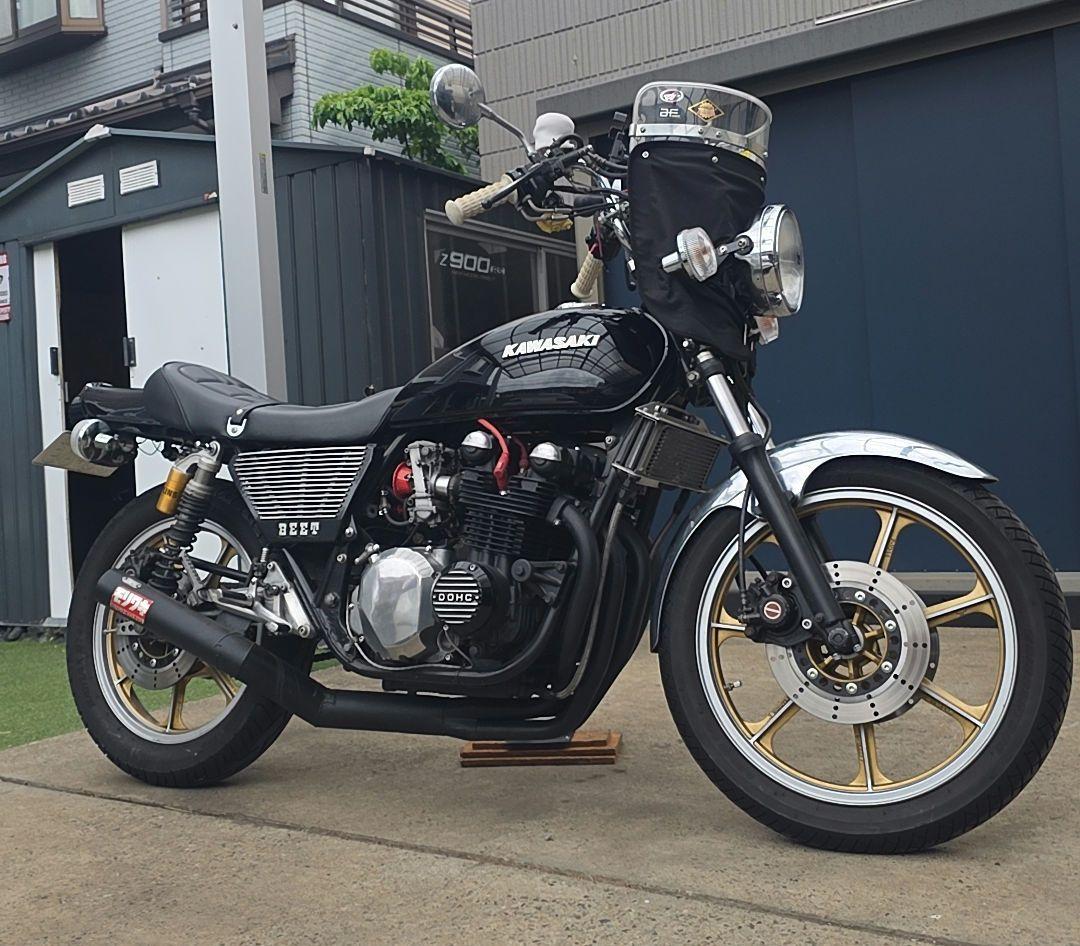 kz750 z2仕様 黒豆 z1 調子良く現役です！