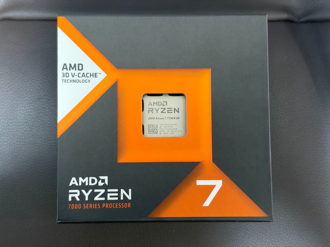 【新品保証書付き】Ryzen7 7700X3D