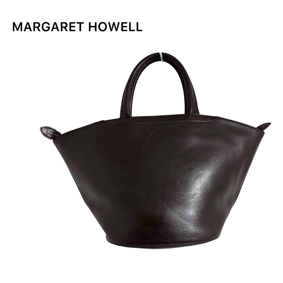 【希少】　マーガレットハウエル　旧ロゴ　バケツ　ハンドバッグ