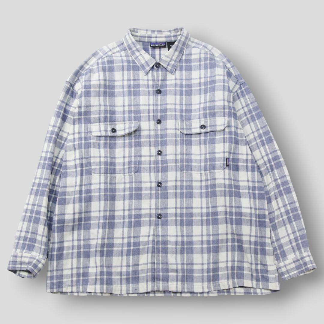 希少 Patagonia 1994年製 ヘビーフランネル チェックシャツ XL