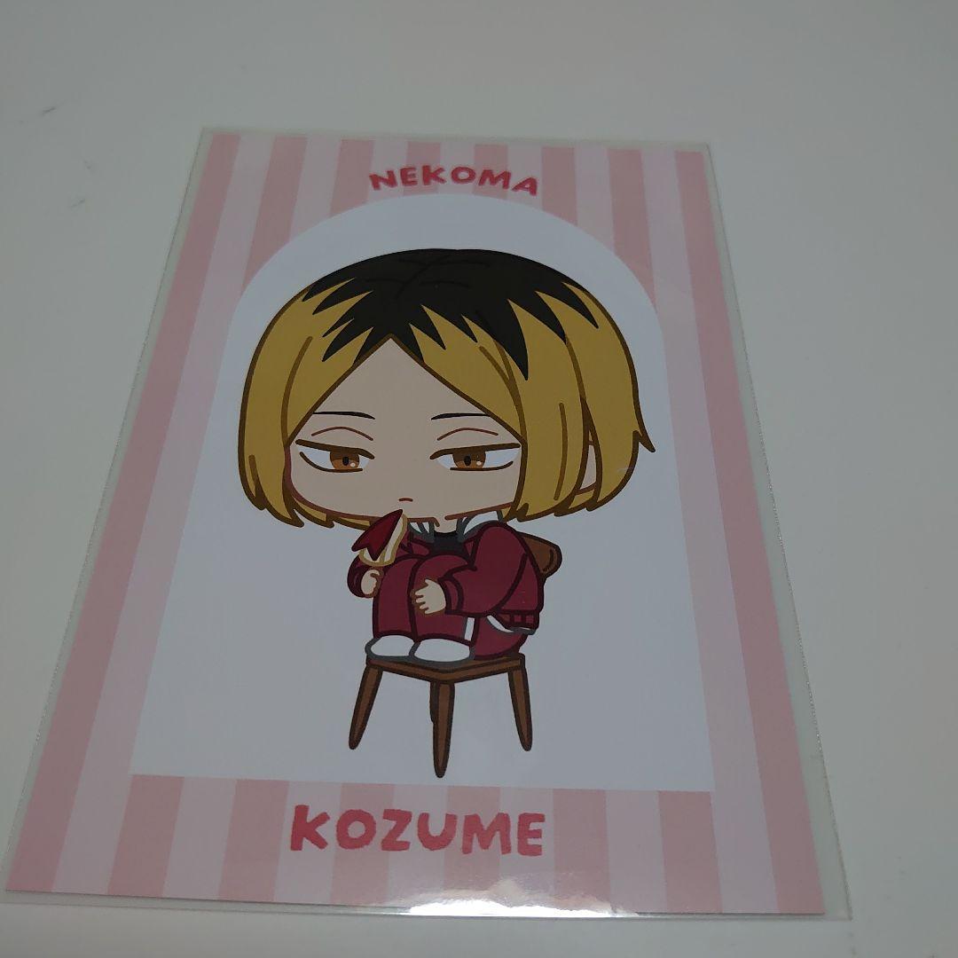 孤爪研磨　ポスカ　AMNIBUS　ハイキュー