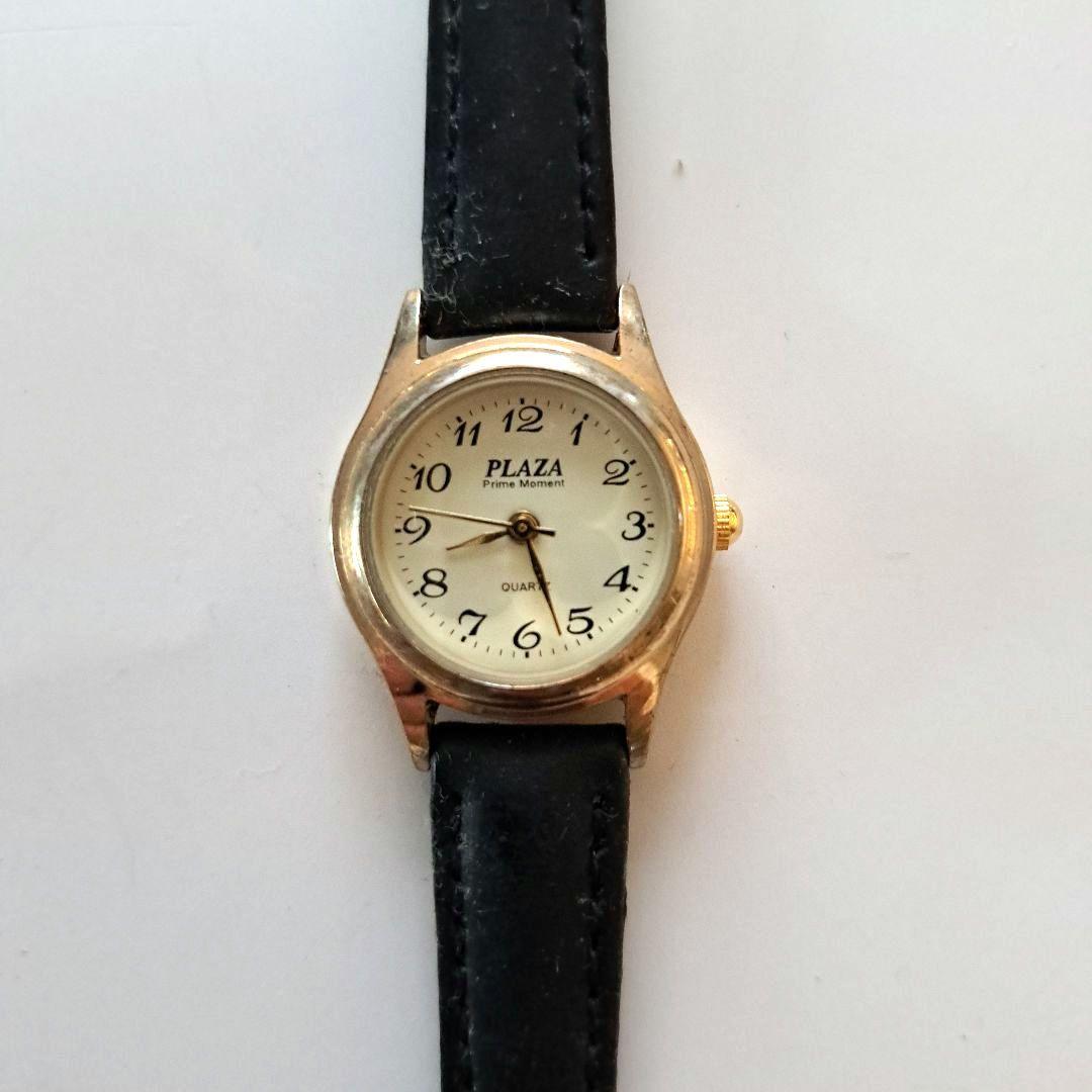 PLAZA レディースウォッチ　黒 by メルカリ