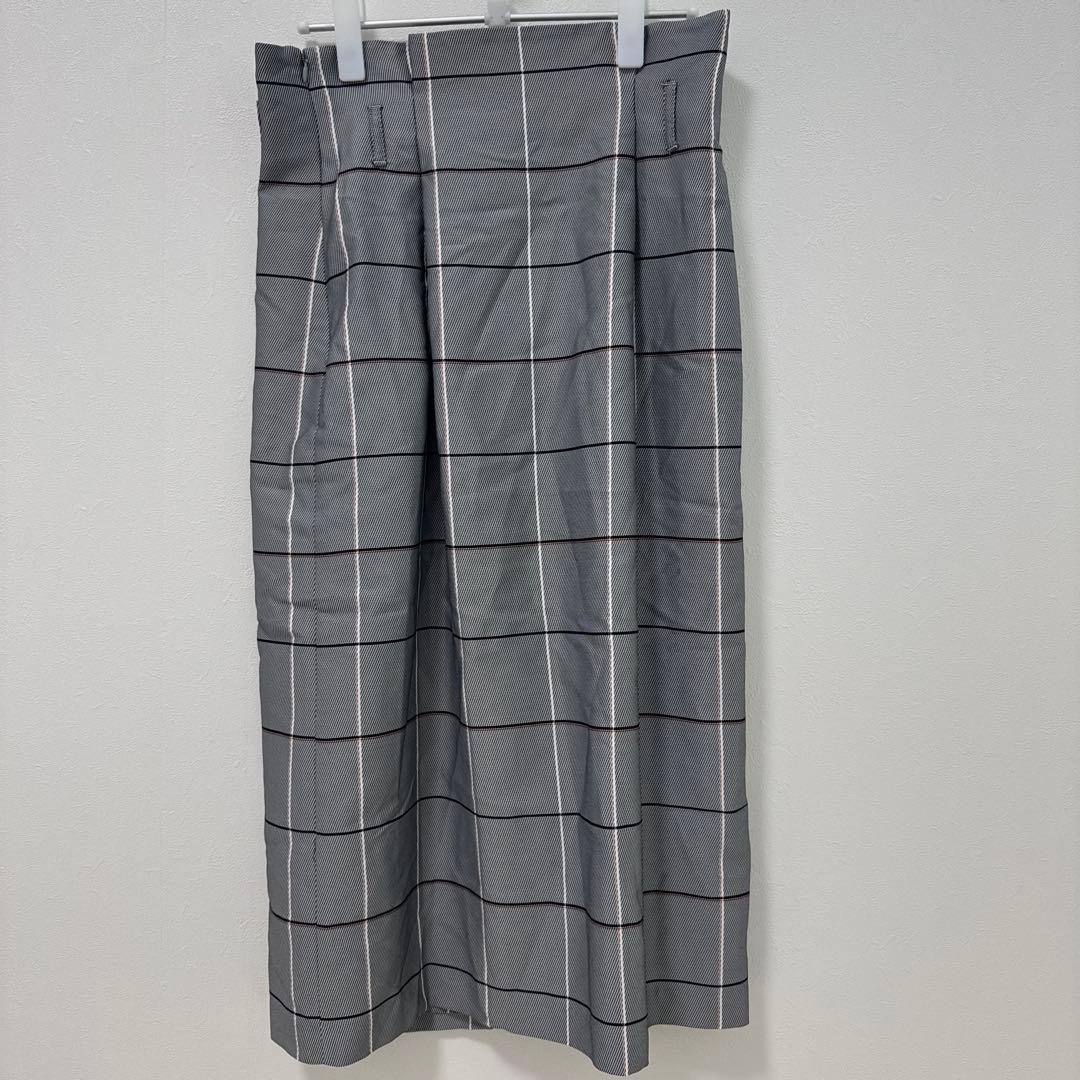 【新品タグ付】ensuite チェック柄スカート 3/L