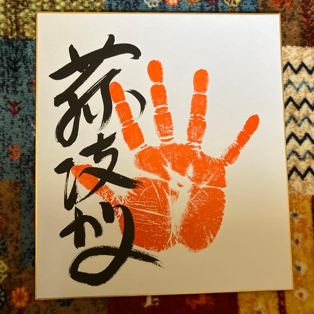 ⭕️令和8年大相撲十両『藤凌駕』関、 　手形、サイン色紙、