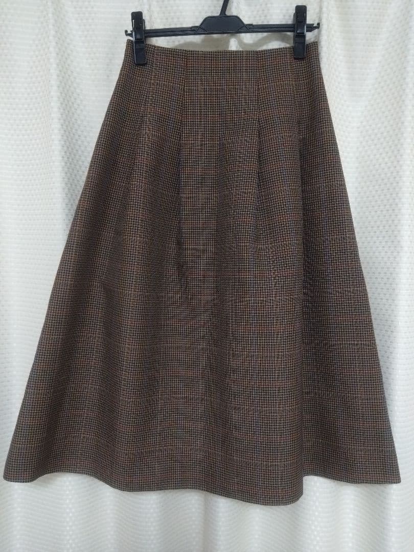 【最終値下げ】UNITED ARROWS チェック柄フレアスカート by メルカリ