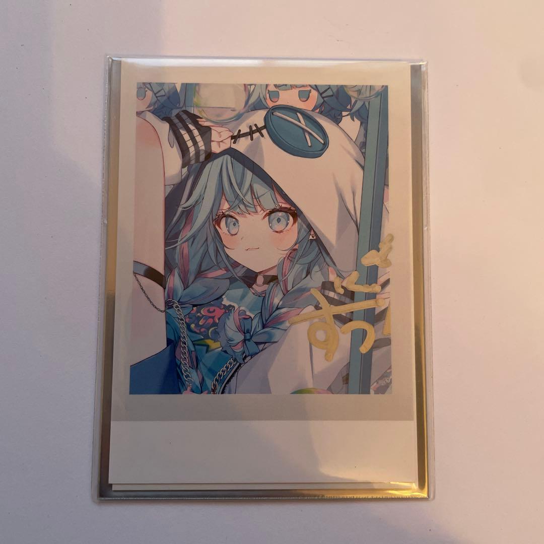 も*ま様 ホロライブ holilive チェキ風 ブロマイド カード 水宮枢 by メルカリ