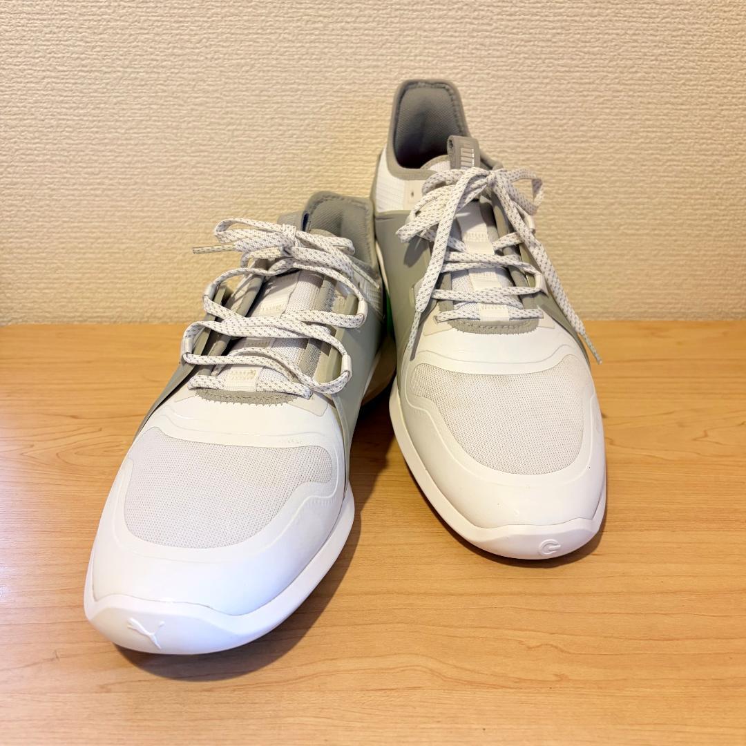【美品】PUMA イグナイト ゴルフシューズ 27cm スパイクレス