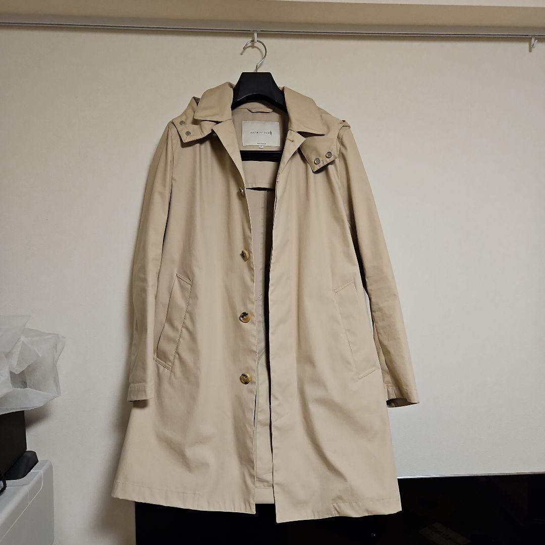 【新品未使用】英国製マッキントッシュ　SSステンカラーコートS38定価約15万円