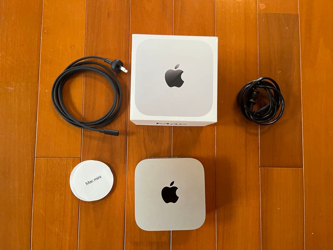 【美品】Mac mini M4 16GB/256GB 保証残あり