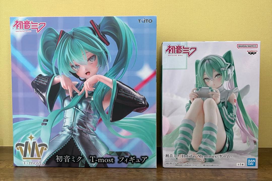 初音ミク フィギュア 2種セットT-most Holiday Memories