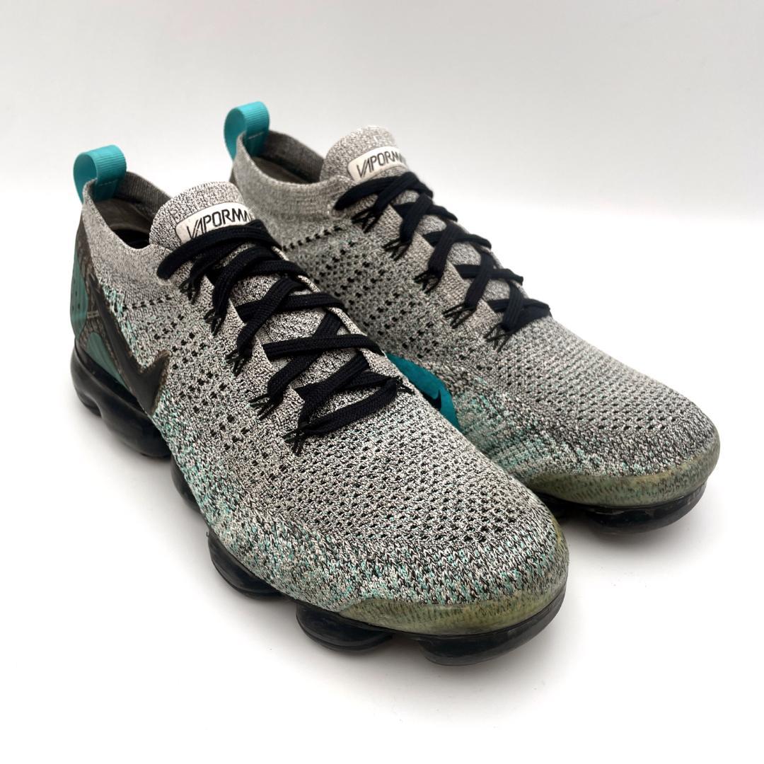 VAPORMAX フライニット ヴェイパーマックス グレー 27cm ブラック